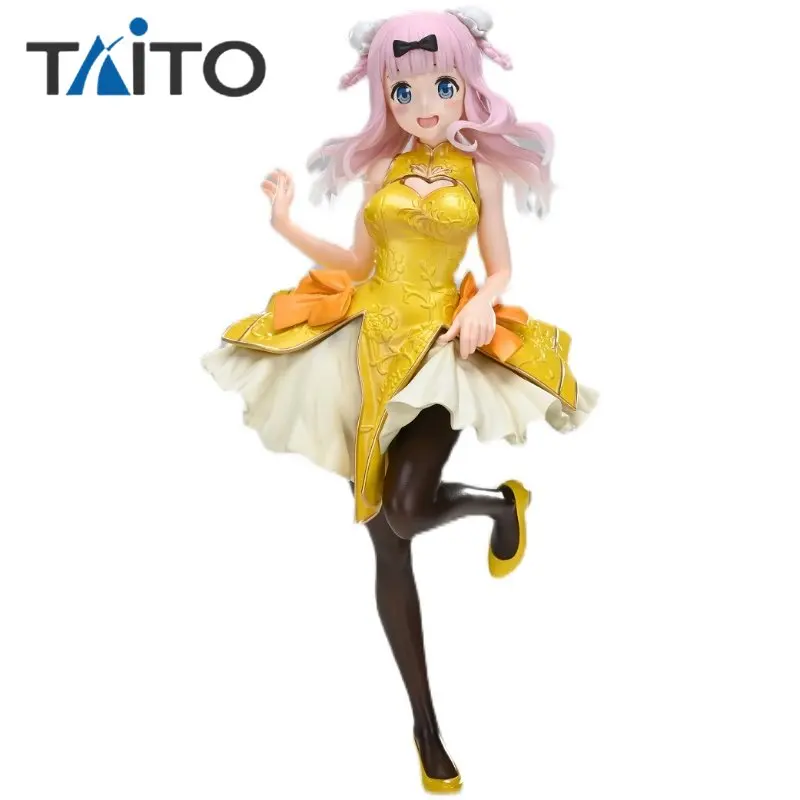 

TAITO Kaguya-sama: Love is War Season Fujiwara Chika Figures Models Anime Collectibles Toys Birthday Gift Dolls Ornaments statue