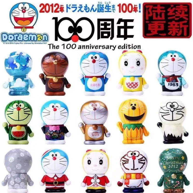 

081-100 Doraemoned Figure Toy Nobita Nobi 100th Anniversary Action Figure Deco Noel Nouveauté 2023 Toys For Kids Christmas Gift