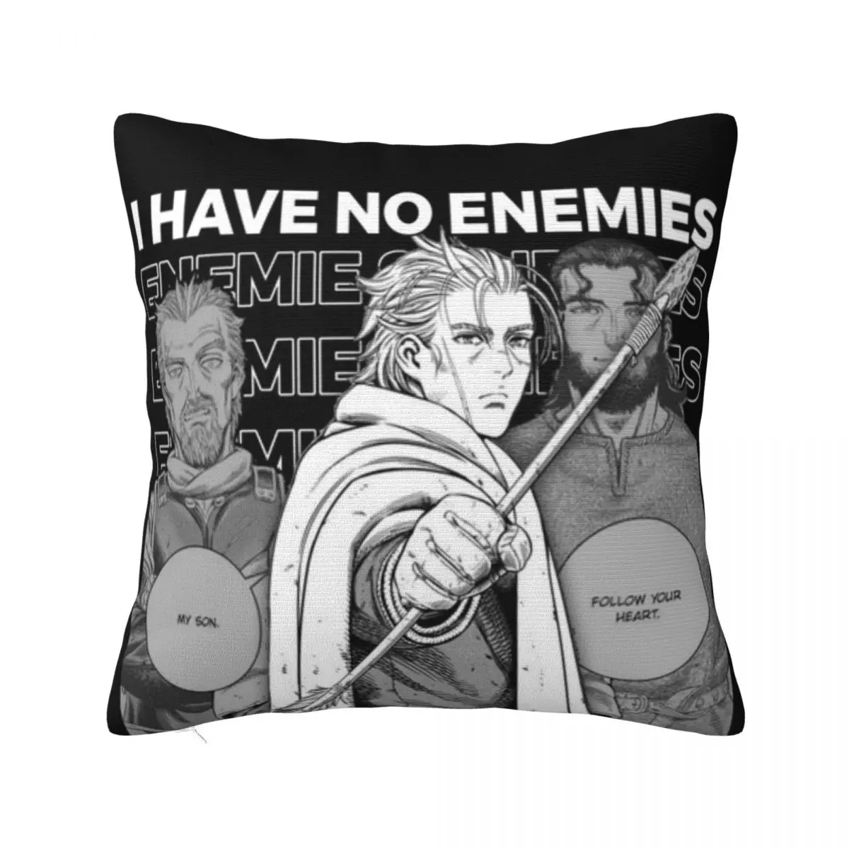 У меня нет врагов винланд Сага подушка