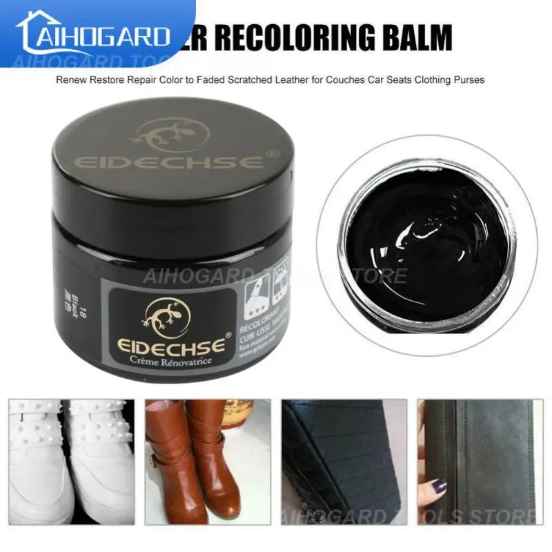 

1pcs 50ml Black Leather Paint Leather Repair Paste Shoe Cream for Sofa Car Seat Holes Scratch Cracks Restoration For Xiaomi