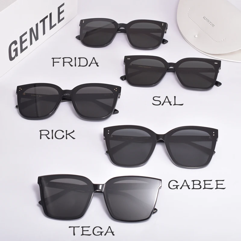 

2021Korea news Style Women Men sunglasses GENTLE MONSTER RICK TEGA SAL and GABEE Acetate Polarized Sun glasses women men
