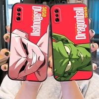 japan anime dragon ball phone case for xiaomi note 10 pro lite 10s 10 pro lite funda protective shockproof soft luxury ultra