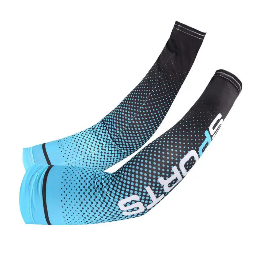 

1 пара удобных спортивных рукавов, эффективные на ощупь теплоизоляционные рукава с УФ-принтом, аксессуары для верховой езды