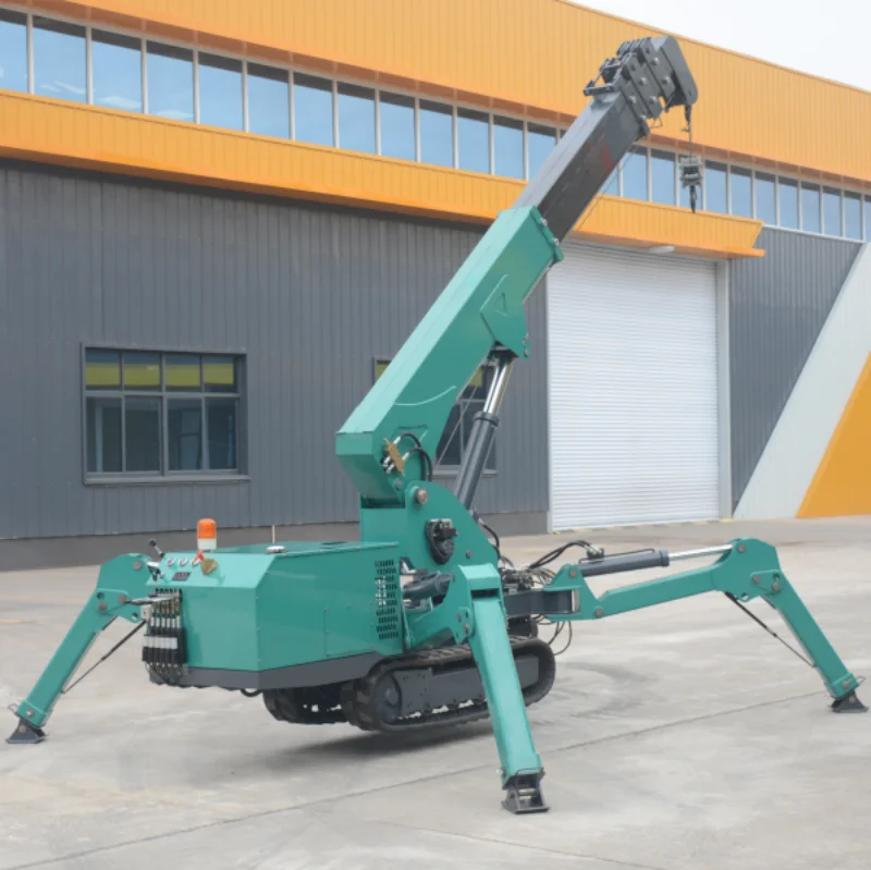 Китай Unic Spider Crane 1T 3T 5T Подъемная машина Строительный гусеничный тип Мини-паук