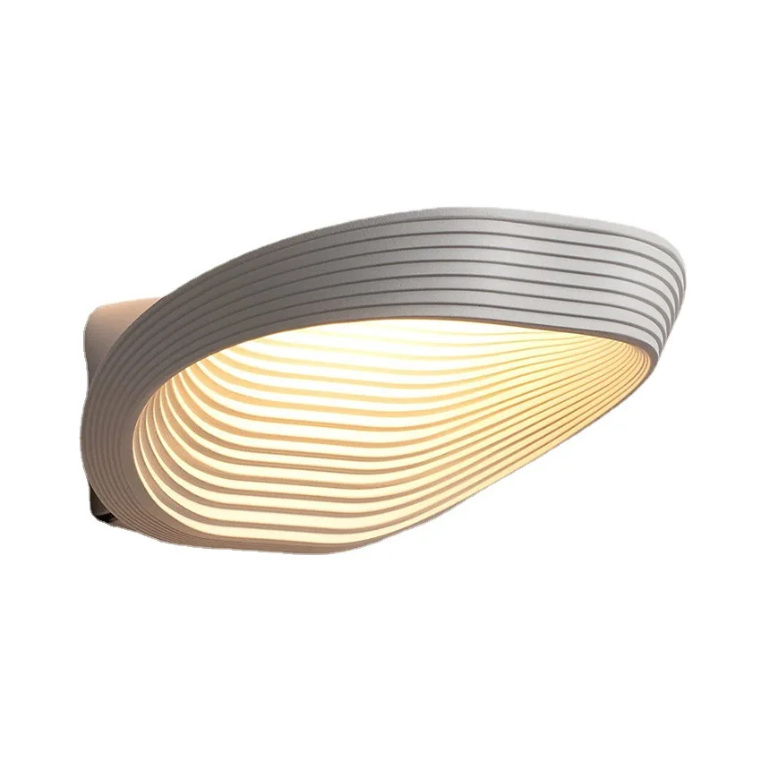 

Nordic simple LED interior wall lamp Bedside lamp Bedroom Living Room Corridor Sofa Background Lighting
