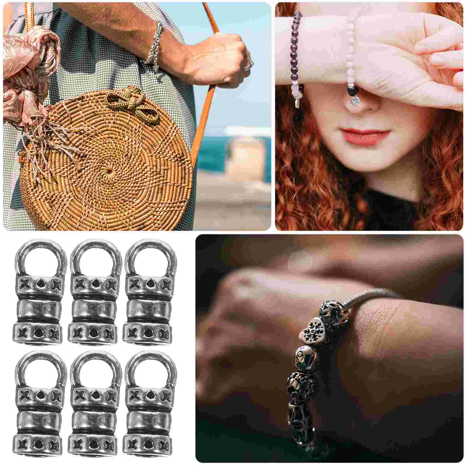 Сплав застежки для браслетов 100 шт