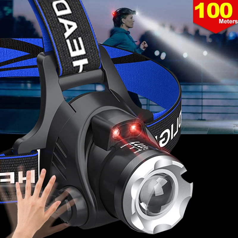 

Налобный фонарь высокой мощности с аккумулятором 18650