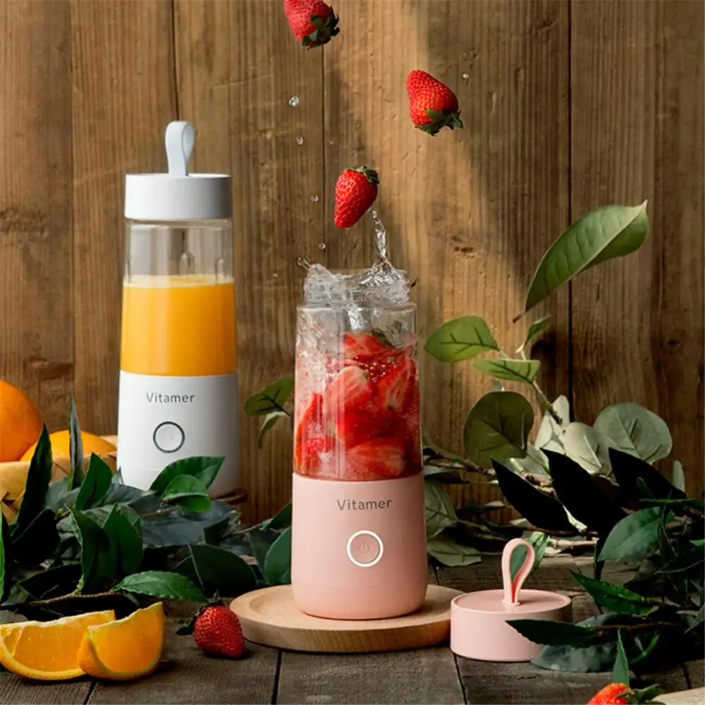 

USB Charging Electric Juicer Portable Fruit Mixers Multifunction Fruit Extractors Juice Maker Machine Food Proces Manual Juicers