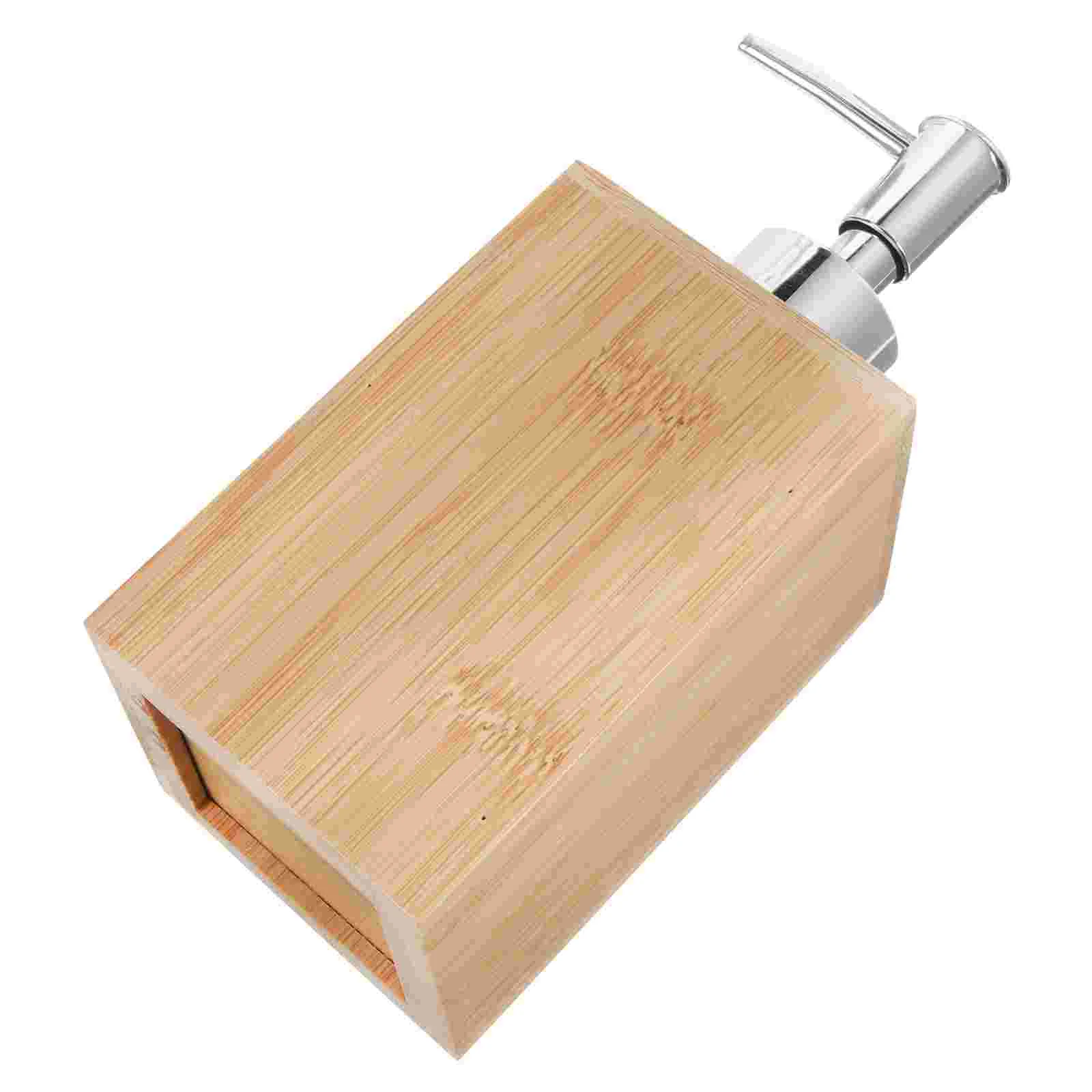 Многоразовая Бутылка из бамбука для кухонной раковины