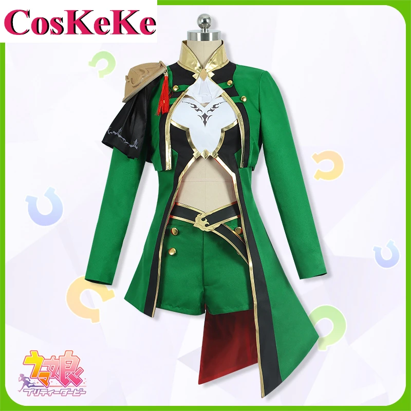 

CosKeKe Symboli Kris S Cosplay Anime Game Umamusume: Pretty Derby Costume Cute Combat Uniform Halloween Party Role Play Clothing