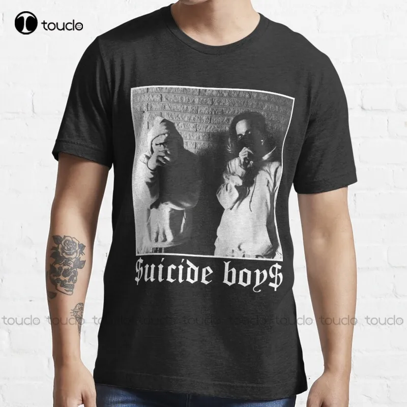 

Новинка, футболка $ Uicideboy $, Черная Женская футболка из хлопка