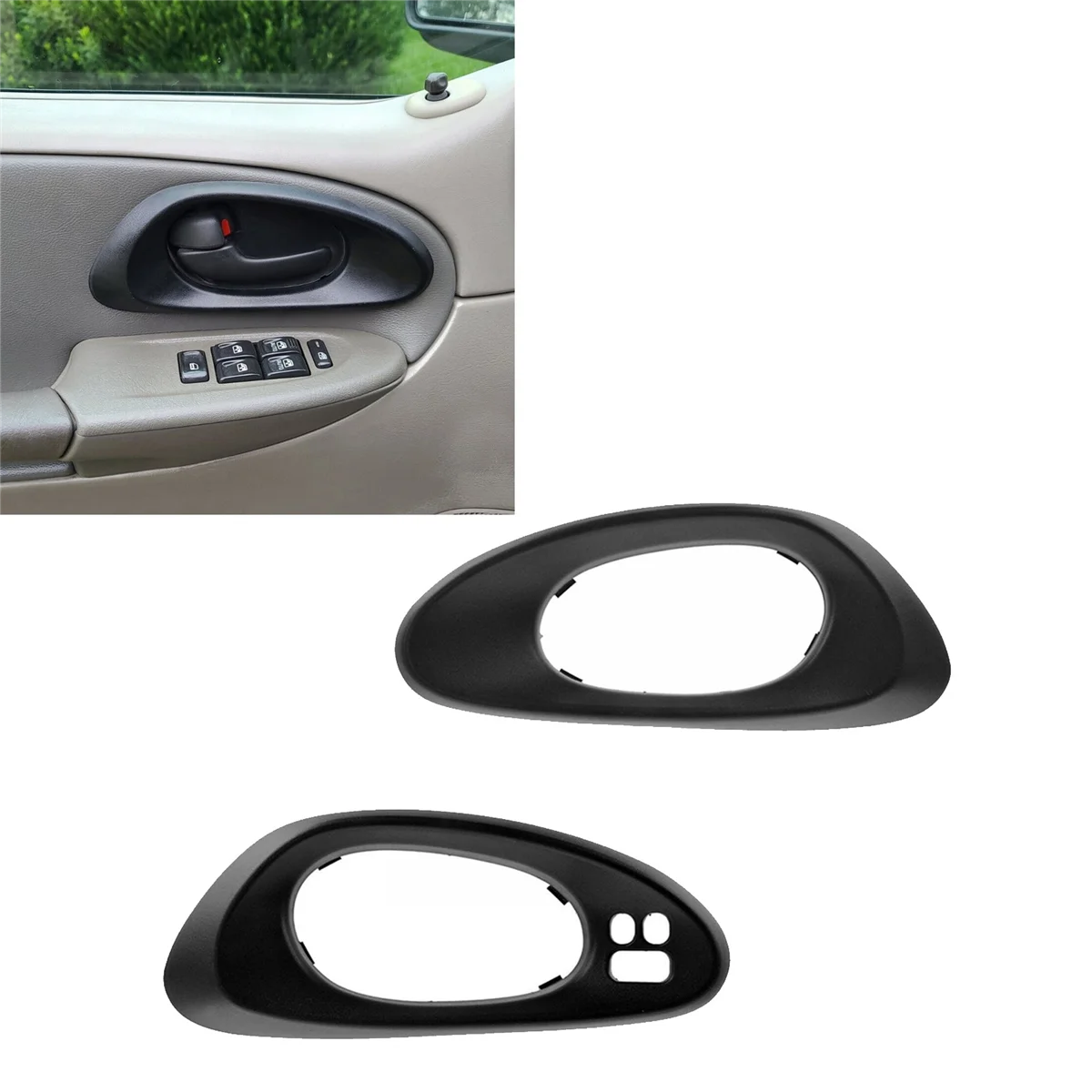 1 пара задняя внутренняя отделка для Chevrolet Trailblazer 25894591-25894592 2002