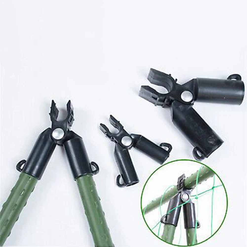 

Bracket Plant Clip Support Vegetable 11/16/20mm Yard 12pcs Black Cage Climbing Connector Fixing Garden Durable