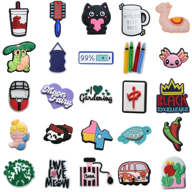 

Men Girl Boy Para Pins Packs Wholesale Bulk Kids Decorations for Crocs Set Jeans Shoes Accessories Gifts Shoe Charms Women Charm