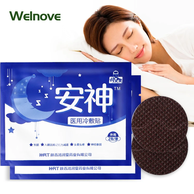 

10/20/30pcs Natural Herbs Sleeping Patches Improve Insomnia Stress Anxiety Massage Soothe Mood Brain Relax Sticker Health Care