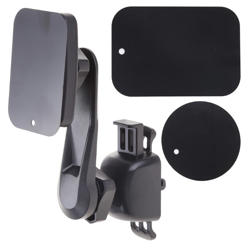 

090E Car Phone Snap-on Holder Mount Air Condition Strong Magnetic Attraction