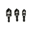 1 шт., шестигранная Зенковка для дерева, металла, Быстросменные сверла, инструменты, 1 шт., шестигранный хвостовик, углеродистая сталь, 121619 мм