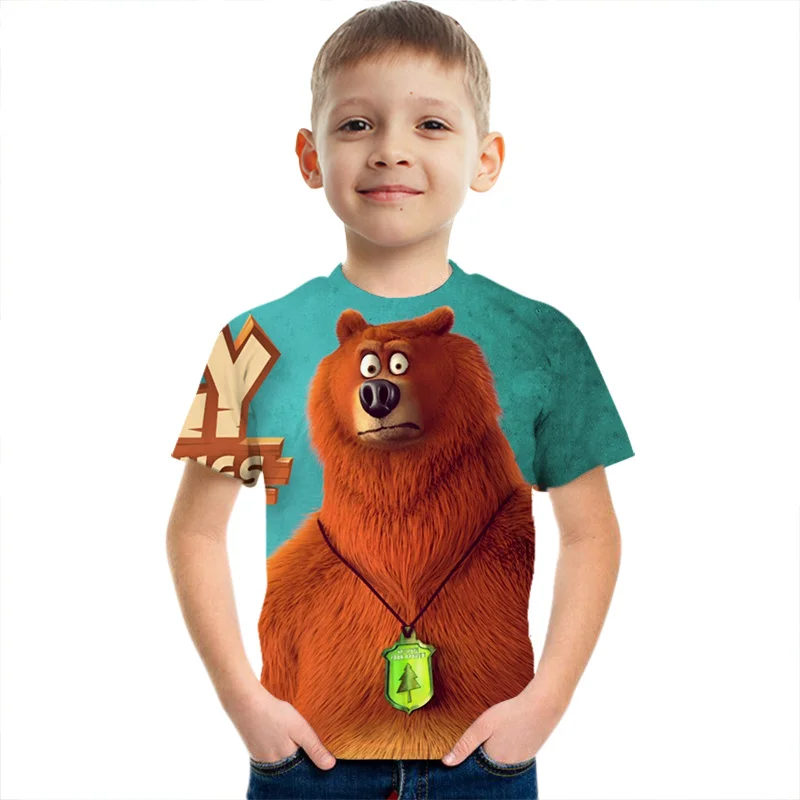 

Unisex Short Sleeve T-shirts 3D Printing Tshirts Casual Kids Clothes Cartoon Children's Clothing Sweatshirt For Parent-Child