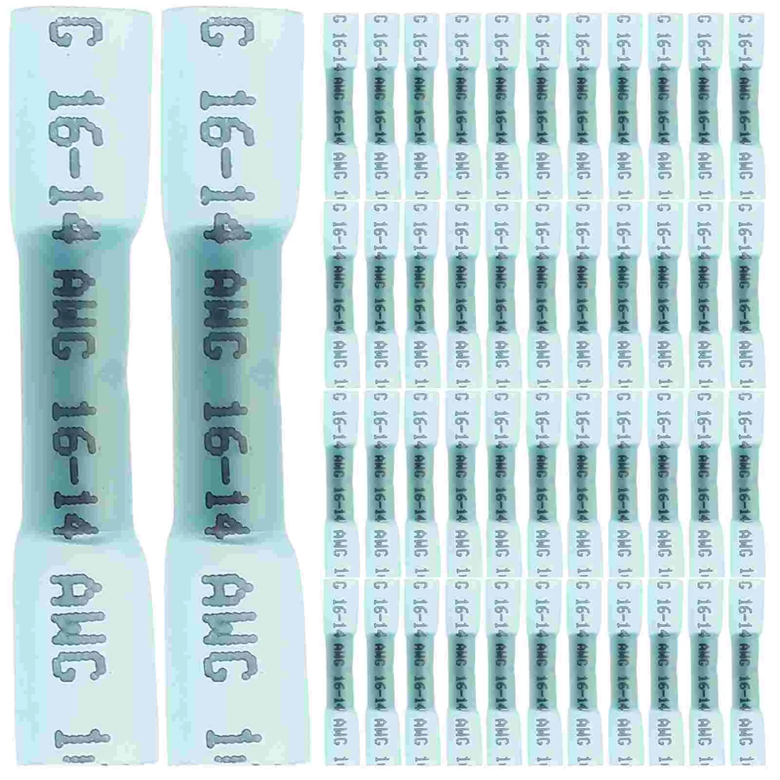 

200pcs Practical Replacement Insulated Connector Electrical Connectors Heat Shrink Connectors