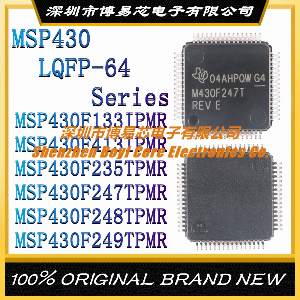 MSP430F133IPMR MSP430F413IPMR MSP430F235TPMR MSP430F247TPMR MSP430F248TPMR MSP430F249TPMR MSP430F235 247 248TPMR LQFP-64 MCU