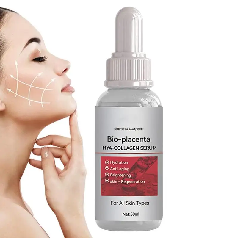 

50ml Firming Serums Reduces Fine Lines Face Essence Liquid With Hyaluronic Acid Moisturizing Brightening Facial Essence