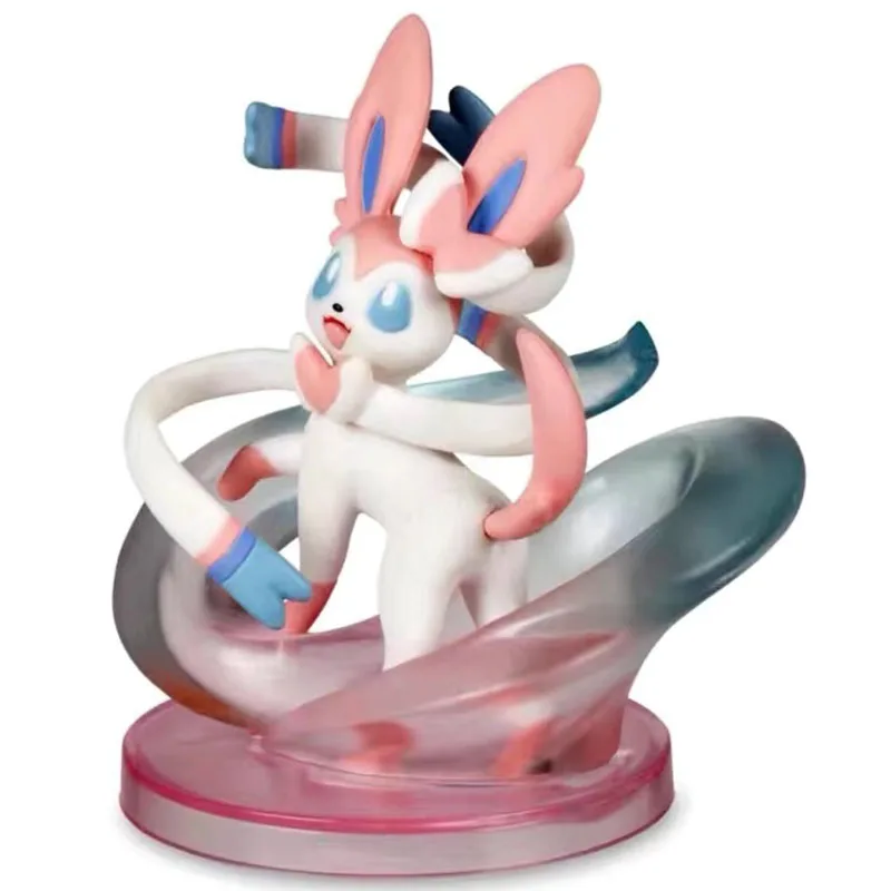

Экшн-фигурки Pokemon Eevee Sylveon, игрушки, куклы, декоративные модели, подарки