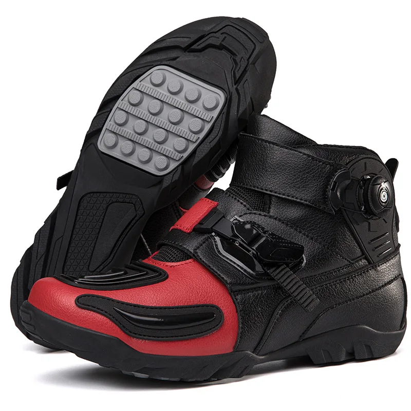 motorcycle shoes motorcycle riding shoes men's knight off-road motorcycle boots racing boots four seasons motorcycle equipment