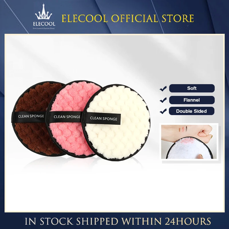 

Makeup Remover Pads Microfiber Reusable Face Towel Make-up Wipes Cloth Washable Cotton Pads Skin Care Cleansing Puff