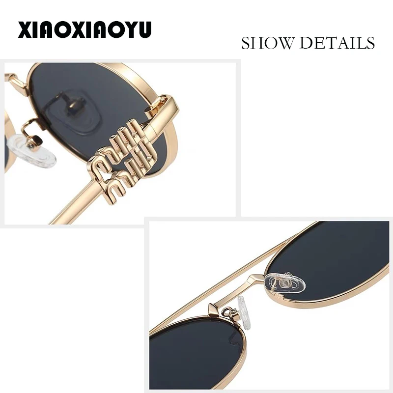 Горячие девушки трендовые овальные солнцезащитные очки женские легкие