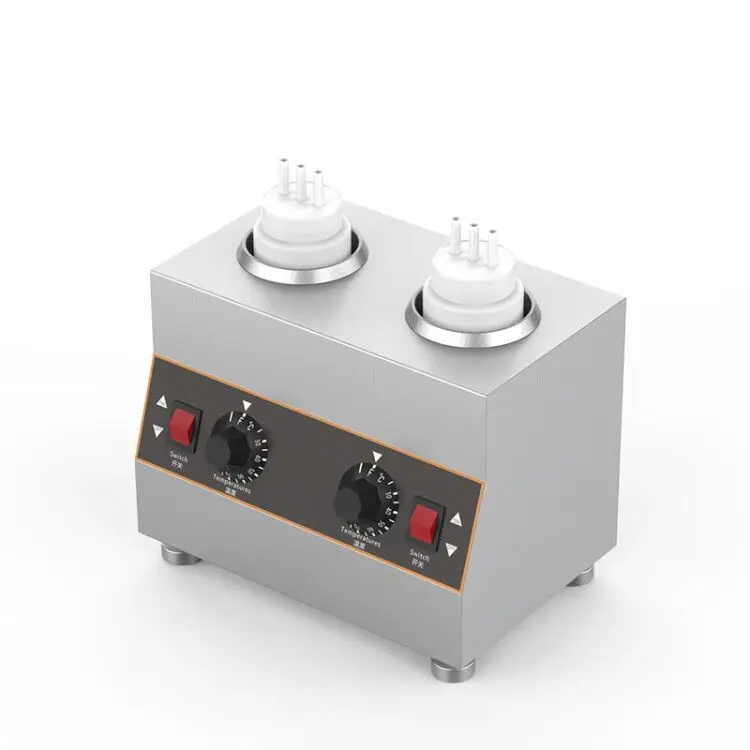 

Commercial Jam Sauce Bottles Warmer machine ketchup Chocolate Heater Sauce Warmer Electric Stainless Steel 1/2/3 Bottle