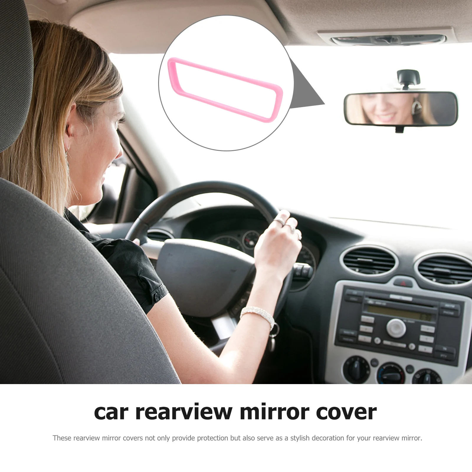 Аксессуары для зеркала заднего вида защитный чехол автомобильная защита рамка