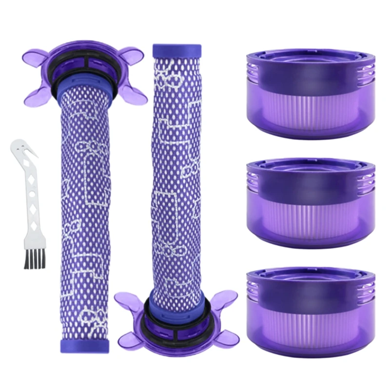 

Подходит для пылесоса Dyson V8 FOCUS, наматрасник с предварительным фильтром, задний фильтр, Сменные аксессуары A