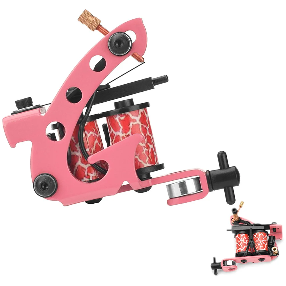 

Coil Tattoo Machine Design Tattooing Tattoos Device Pink Gift Machines Supplies Small Equipment Lining Tool Supply