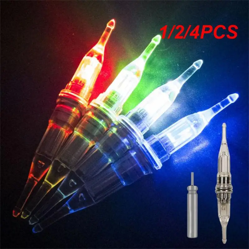 

1/2/4PCS Mini LED Flashing Deep Drop Fishing Squid Underwater Fish Lure Light Lamp Outdoor Fishing Tools Accessories Attracting