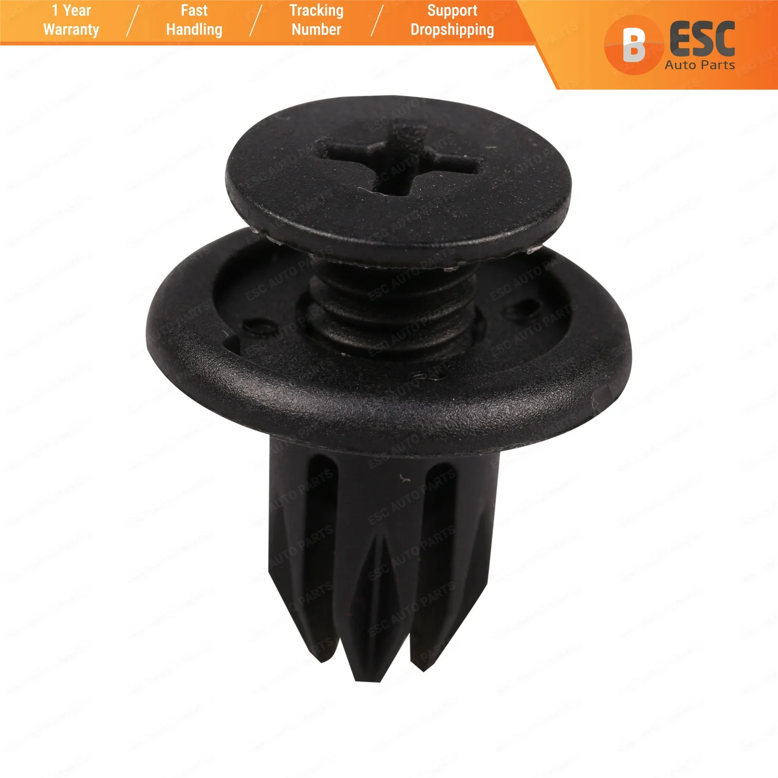 

Автомобильные запчасти ESC ECF1562, 10 шт., зажим для бампера для Honda 91503-SP0-003, Mazda FB0156964, Nissan 01553-01285