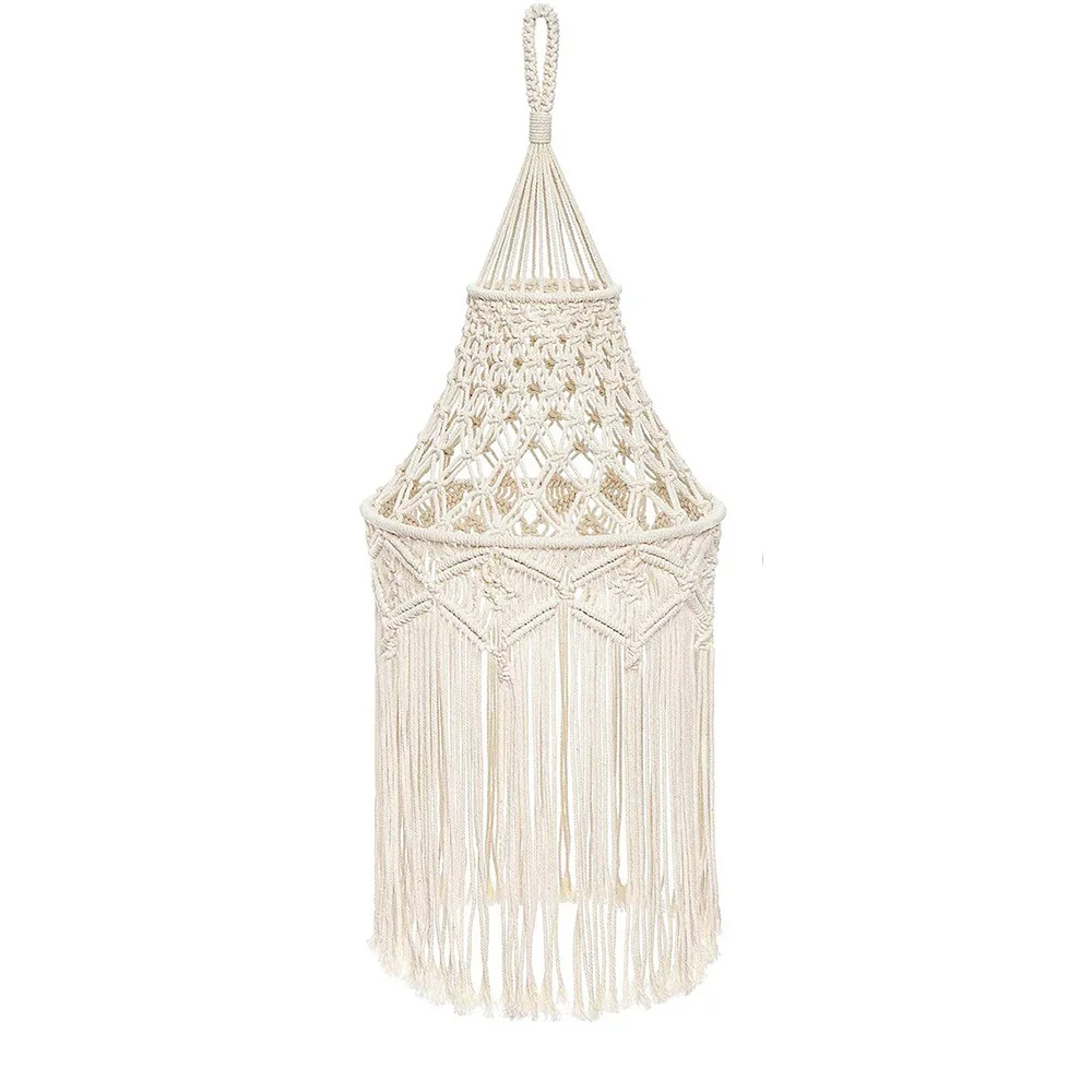 

New homestay decoration lampshade tapestry hand-woven home chandelier decoration Nordic style Bohemian lighting