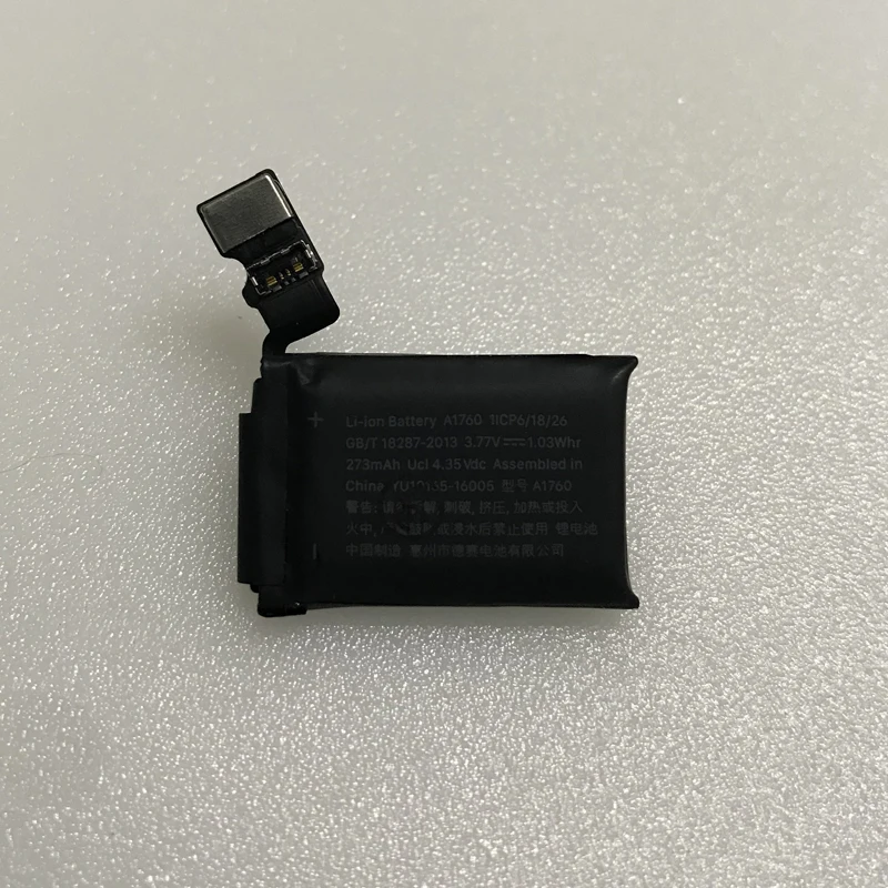 

Подходит для часов pple Watch 2 поколения 38 мм A1760 новая Оригинальная батарея