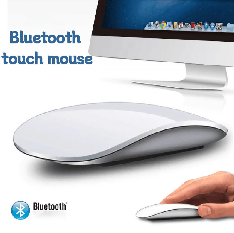 Беспроводная мышь Bluetooth 5 0 1600 точек на дюйм волшебная ультратонкие бесшумные мыши