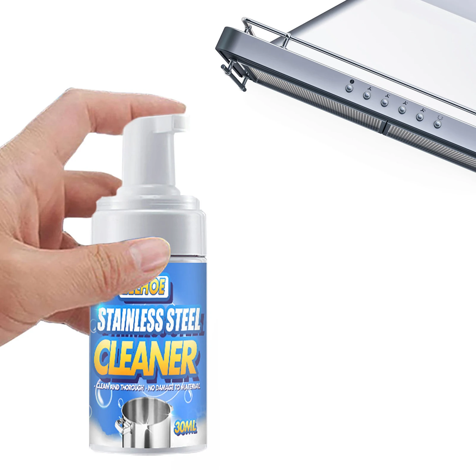 

Kitchen Detergent Rust Remover Heavy Oil Removal Burnt Stains Pot Cleaning Black Scale Multi-purpose Bubble Cleaner Spray