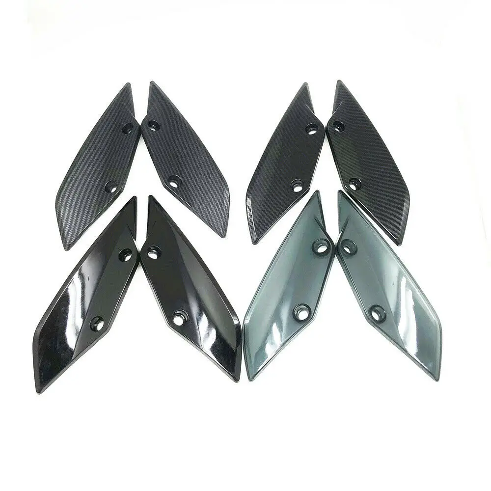 

Motorcycle Accessories Side Winglet Wings Trim Spoiler Fairing Cowl For BMW S1000RR HP4 2009-2018
