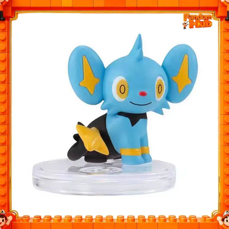 Фото Коллекционная фигурка Bandai Pokemon Sitting Pose Gp Pikachu Sylveon Shinx, модель игрушки, подарок для фанатов №3
