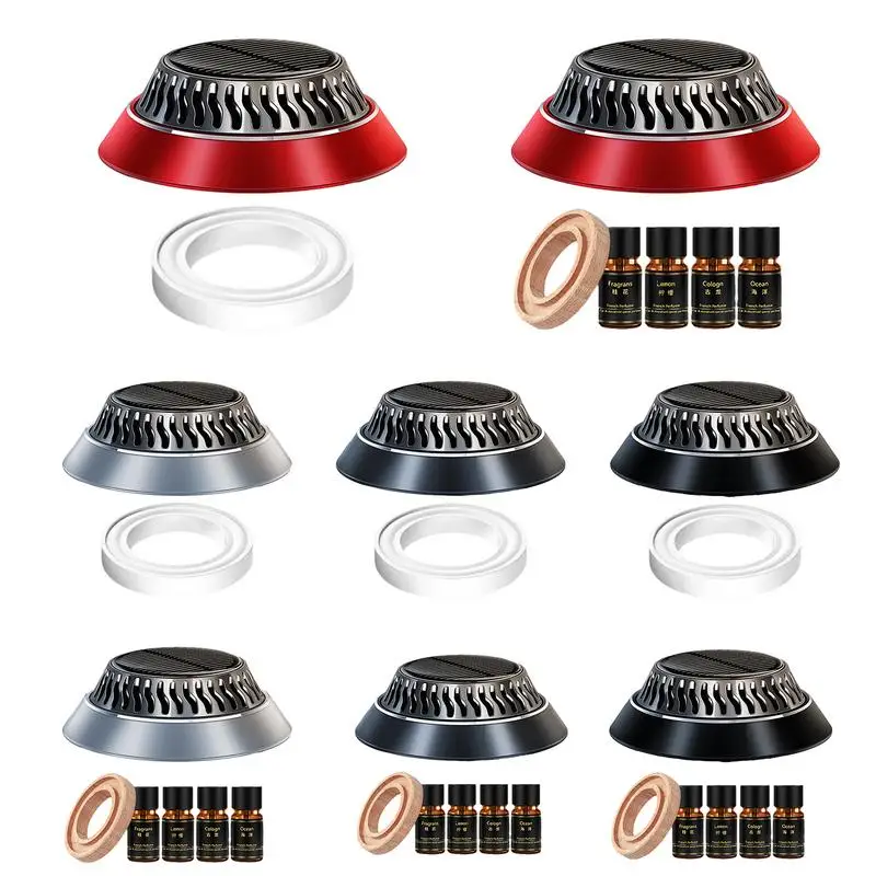 

Self-Rotating Car Aromatherapy Diffuser Rotary Solar Powered Car Diffusers UFO Fragrance Supplies Car flavoring accessory