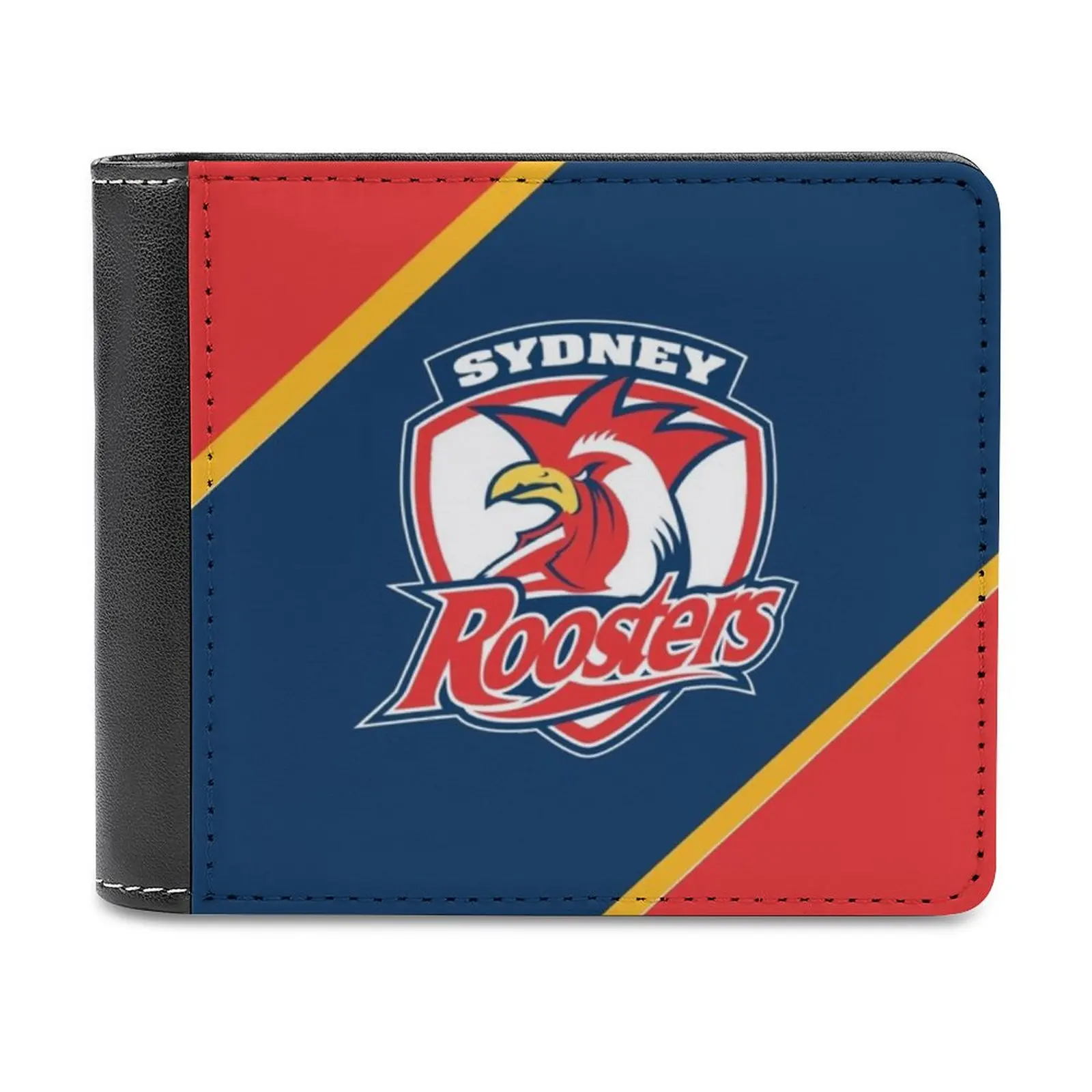 

Sydney Roosters Leather Wallet Men Slim Purse Card Holder Wallets Money Bag Eaststowin Easts To Win Easts Eastern Suburbs
