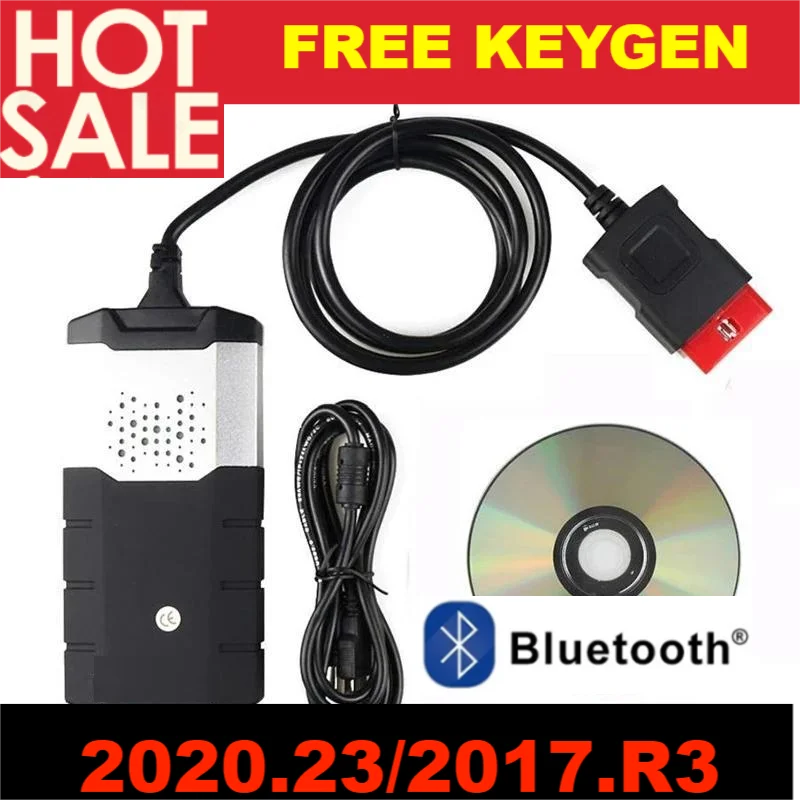 DS150 Bluetooth/USB V3.0/V9.0 Real 9241A Double PCB TCS NEC Relays PRO+ 2020.23 OBDII Diagnosis Scanner Tool Used for Car/Truck