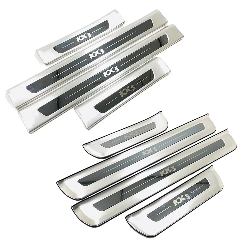 

Встраиваемая внешняя Накладка на порог из нержавеющей стали, подходит для KIA Sportage 2016 2017 2018 2019 2020 2021, автомобильные запчасти