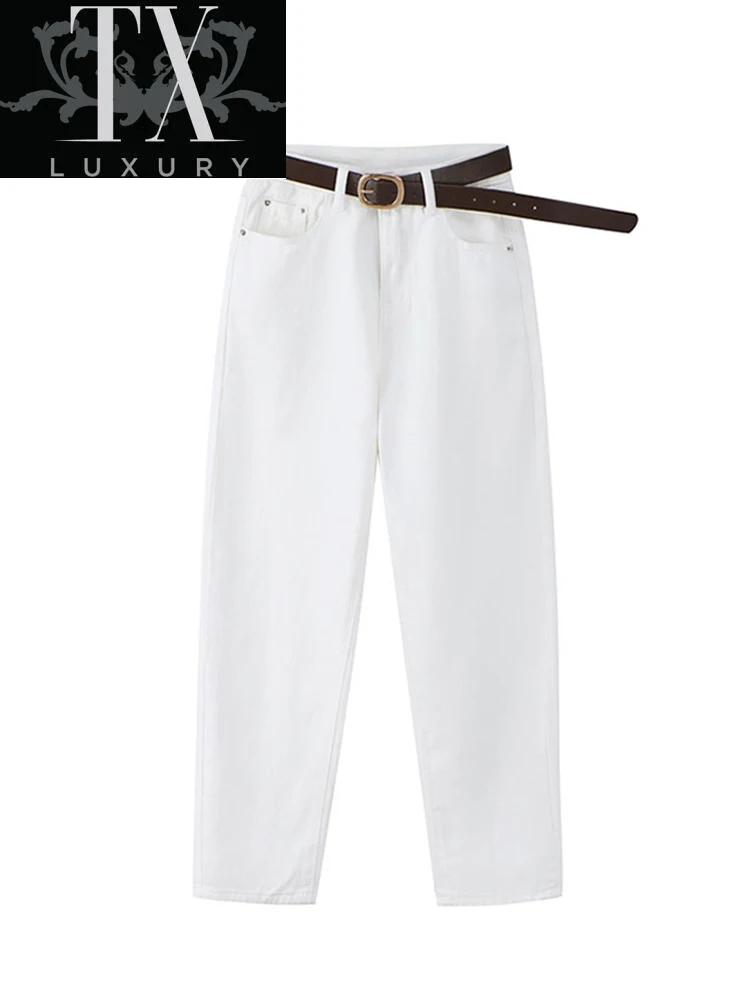 

New Women's Denim Harem Pants Fashion Ins Street Hip Hop Jogger Baggy Trousers Vintage Harajuku Boyfriend High Waist Jeans Tide