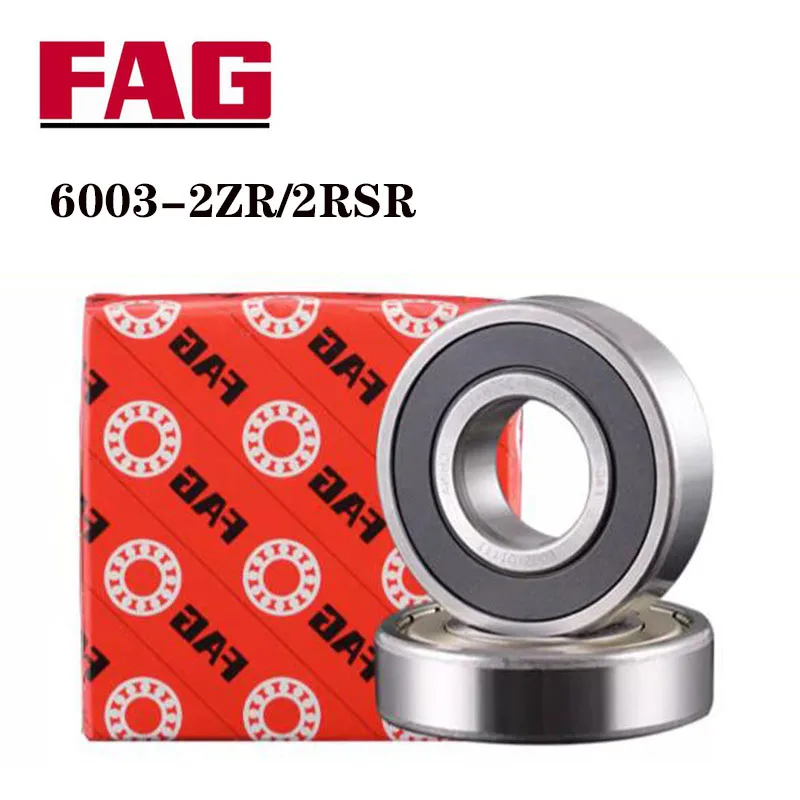 

FAG Germany Original Import Bearing 6003-2ZR 6003-2RSR 17*35*10mm Deep Groove Ball Bearings ABEC-9 High Speed Metal Rubber Cover