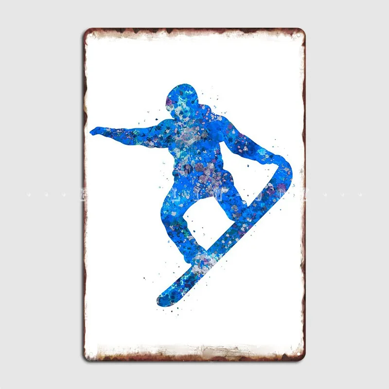 

Снежная доска, металлический знак, кинотеатр, кухонные таблички, печатный оловянный знак, плакат