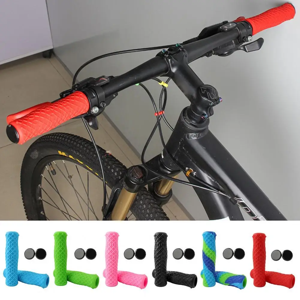 

Bike Handlebar Cover Anti-skidding Wear Resistant Cycle Accessory Bicycle Handle Bar Grips Cover for Outdoor