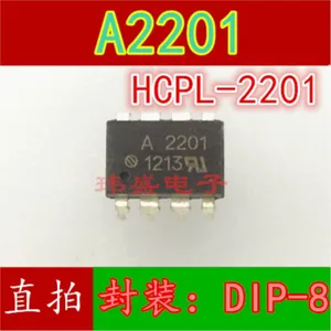 (5 Pieces) A2201 HCPL-2201 DIP-8 New Original